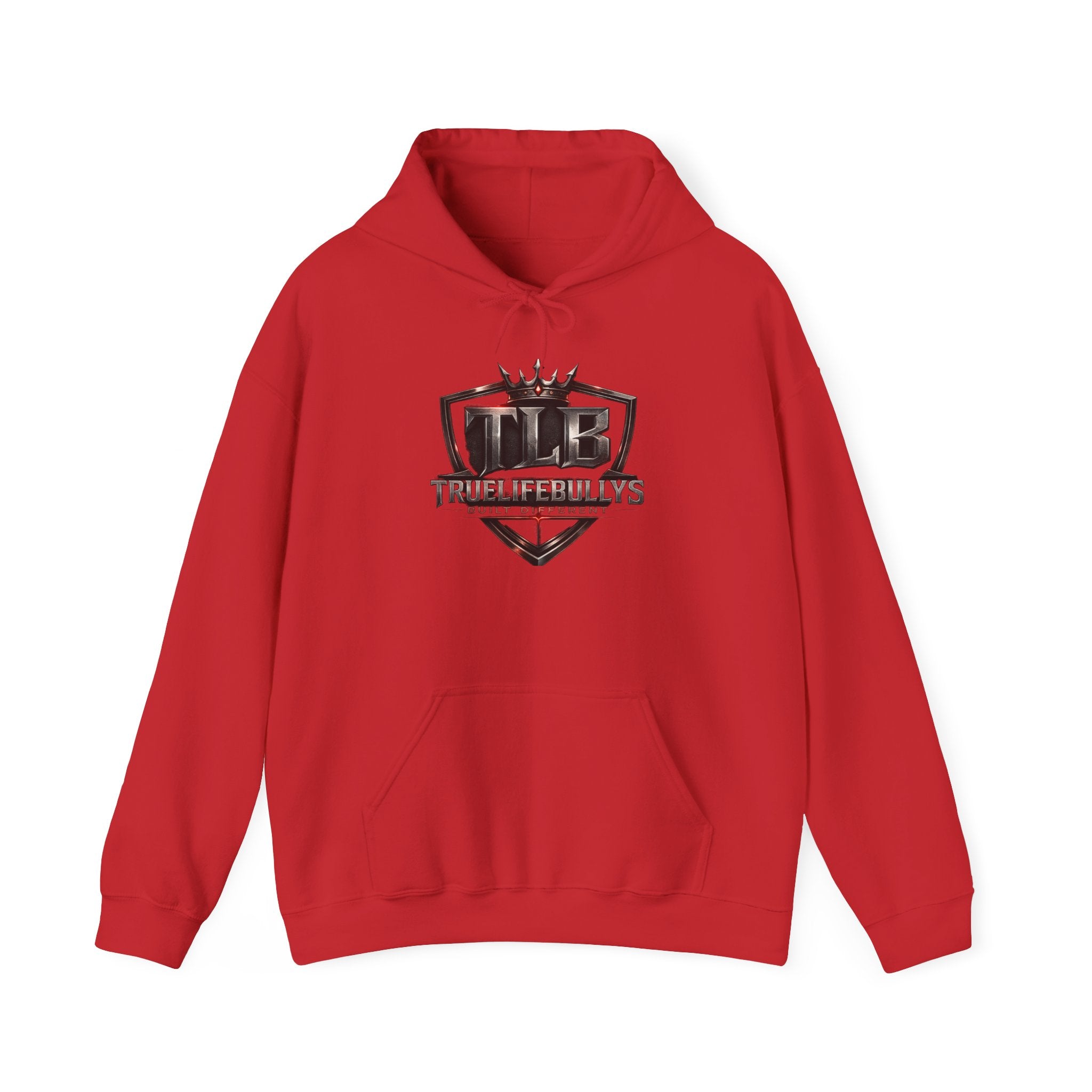 True Life Bullys TLB Logo Hoodie - Streetwear Crown Emblem Pullover