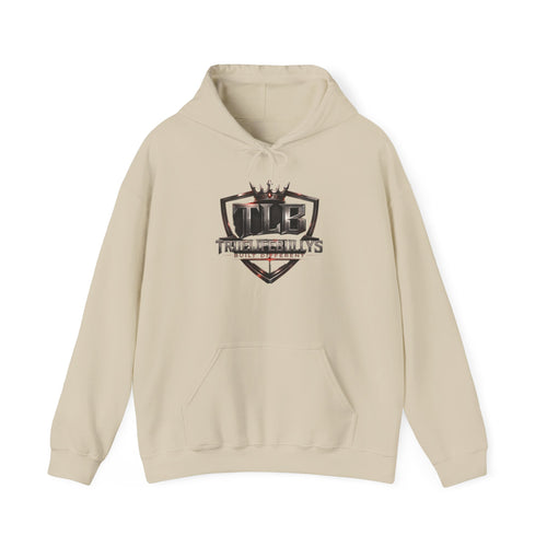 True Life Bullys TLB Logo Hoodie - Streetwear Crown Emblem Pullover