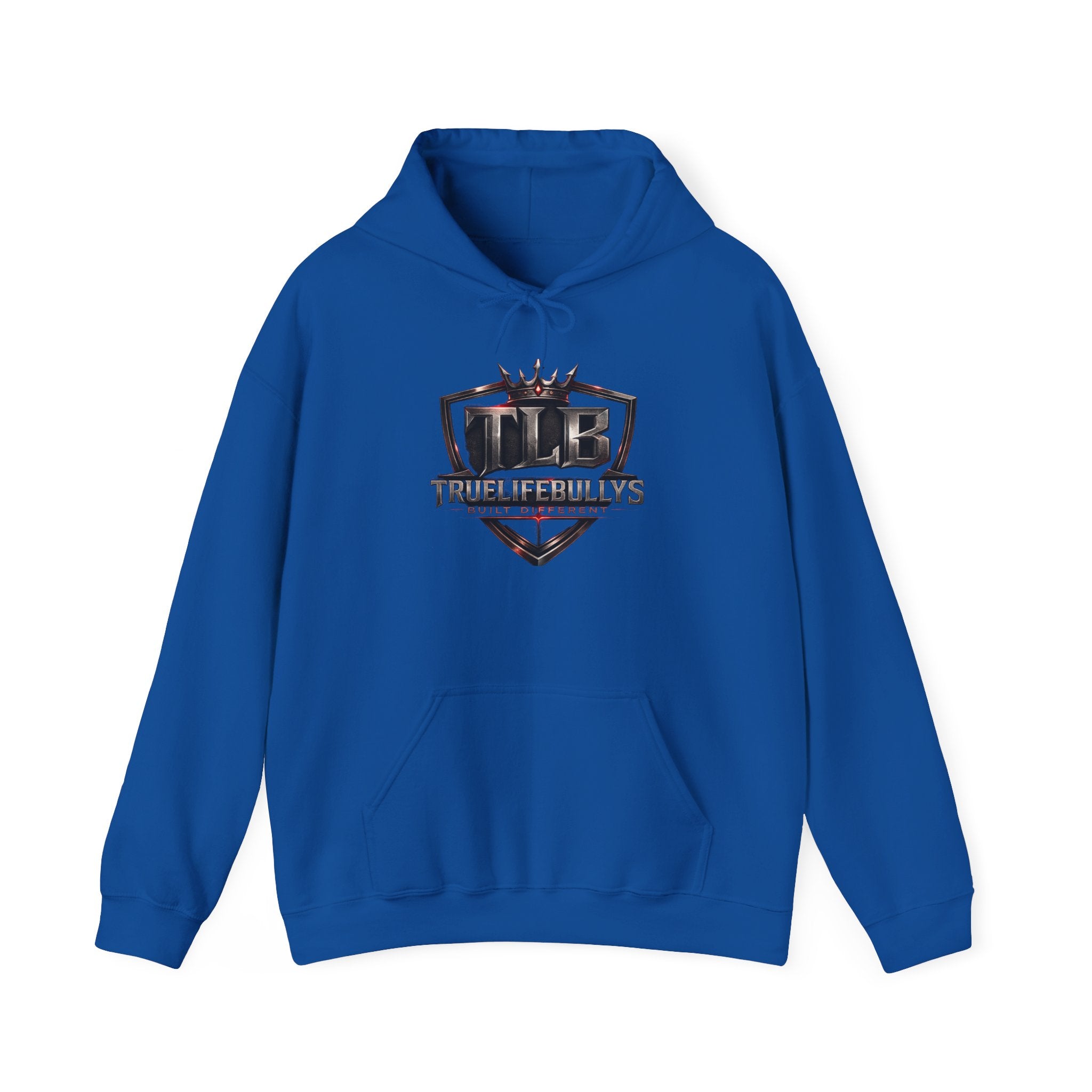 True Life Bullys TLB Logo Hoodie - Streetwear Crown Emblem Pullover