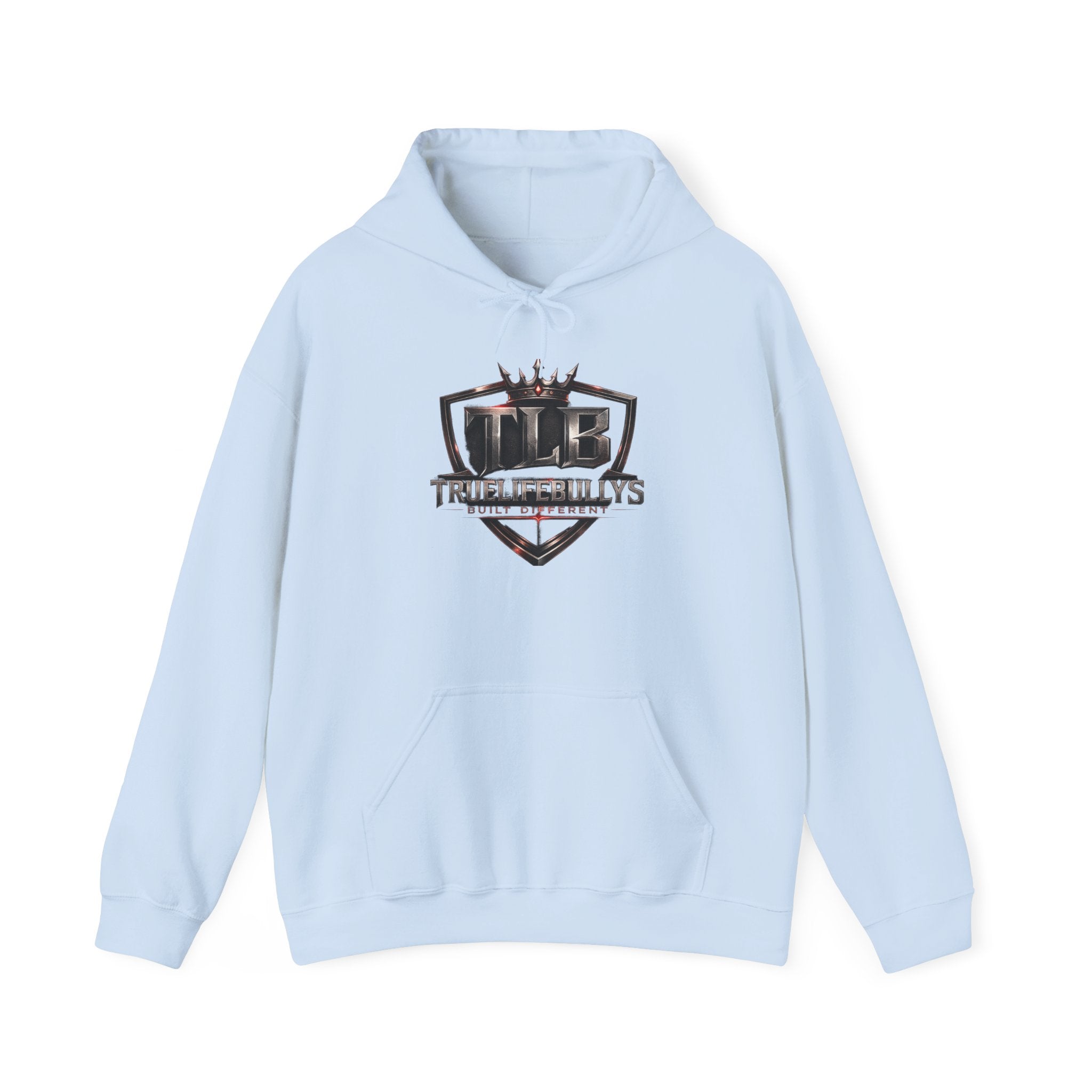 True Life Bullys TLB Logo Hoodie - Streetwear Crown Emblem Pullover